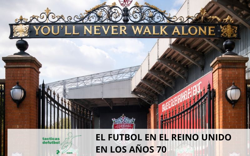 El fútbol en el reino unido años 70
