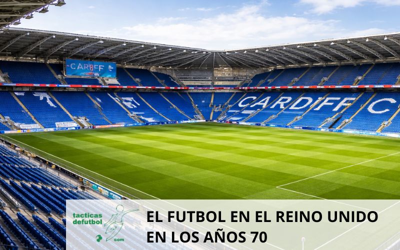 El fútbol en el reino unido años 70 cardiff stadium